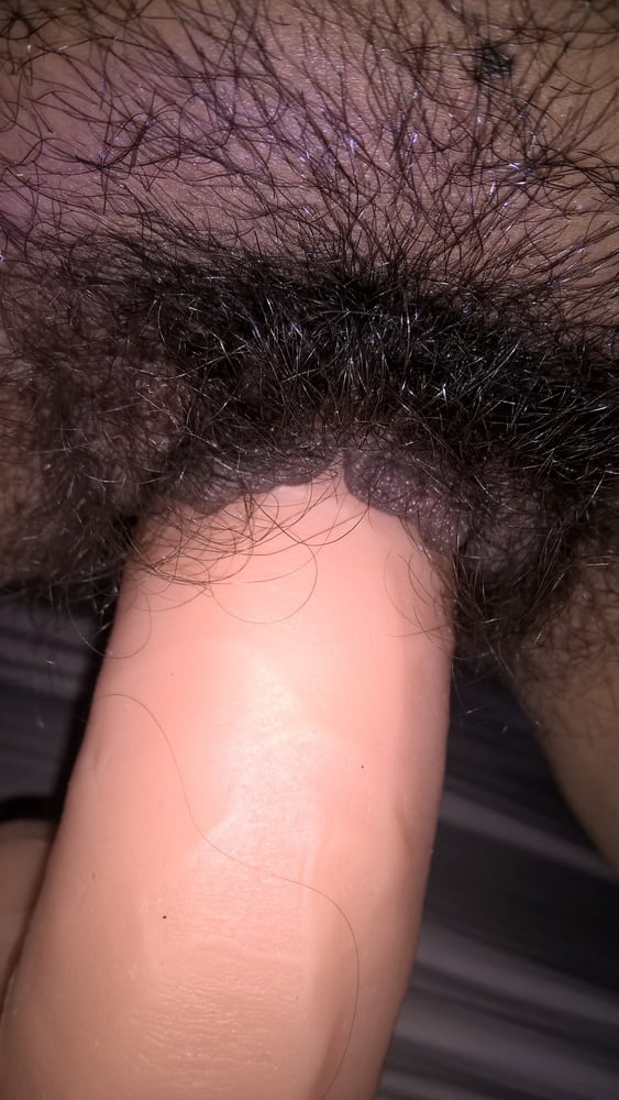 Hairy Mature Wife JoyTwoSex Selfies Big Dildo #106858730