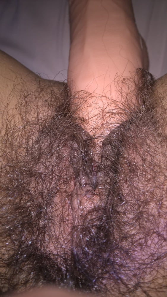 Hairy Mature Wife JoyTwoSex Selfies Big Dildo #106858734