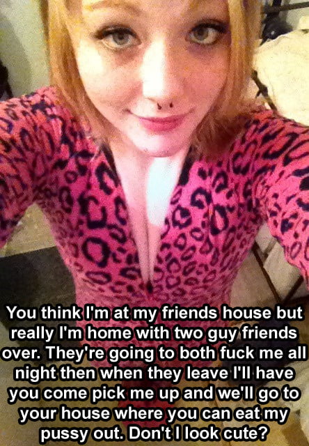 Cheating Ginger Ex Girlfriend Captions #99370476