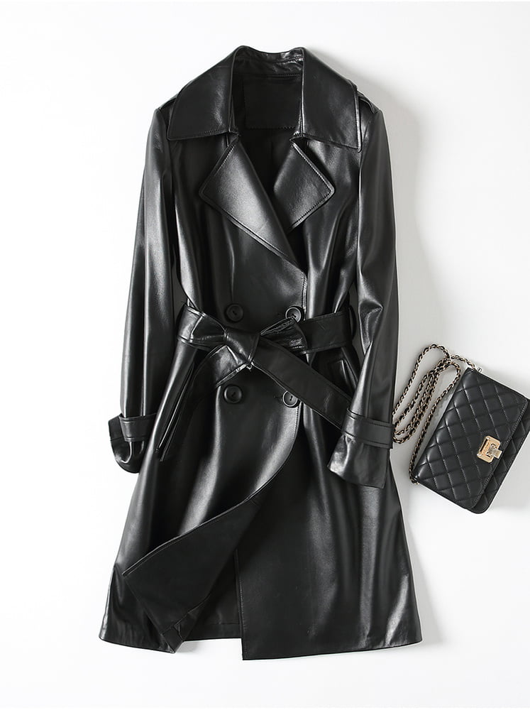 Manteau en cuir noir 6 - par redbull18
 #102111726