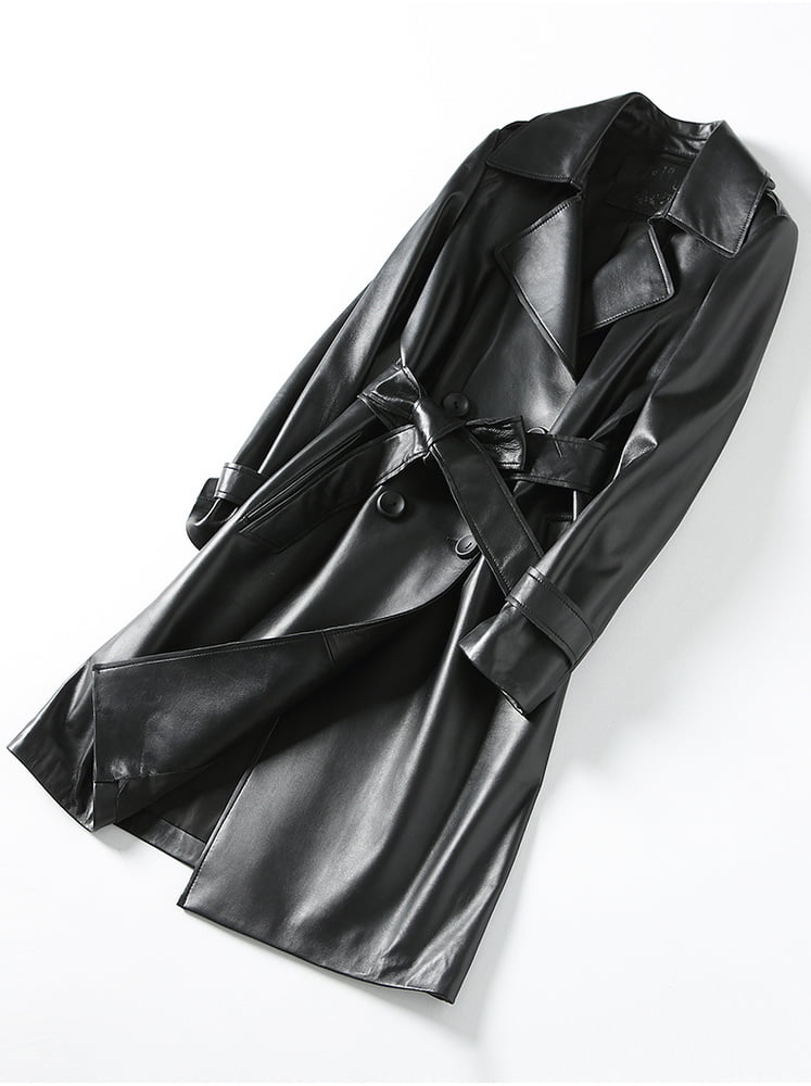 Black Leather Coat 6 - by Redbull18 #102111729