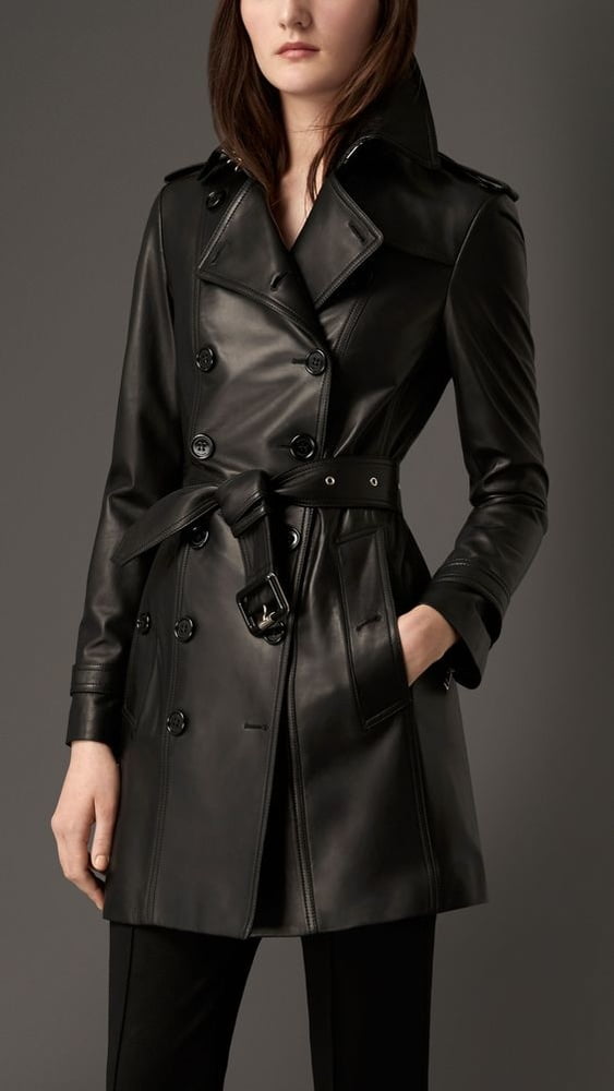 Black Leather Coat 6 - by Redbull18 #102111735