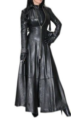Black Leather Coat 6 - by Redbull18 #102111745