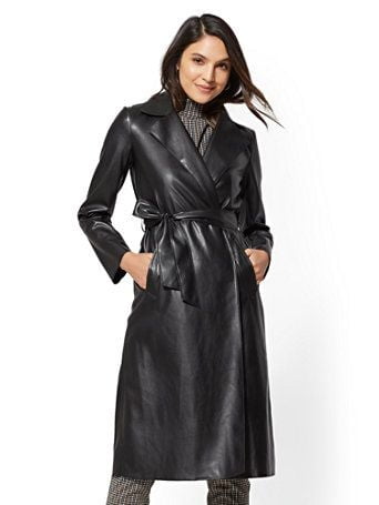Manteau en cuir noir 6 - par redbull18
 #102111906
