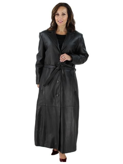 Manteau en cuir noir 6 - par redbull18
 #102111949