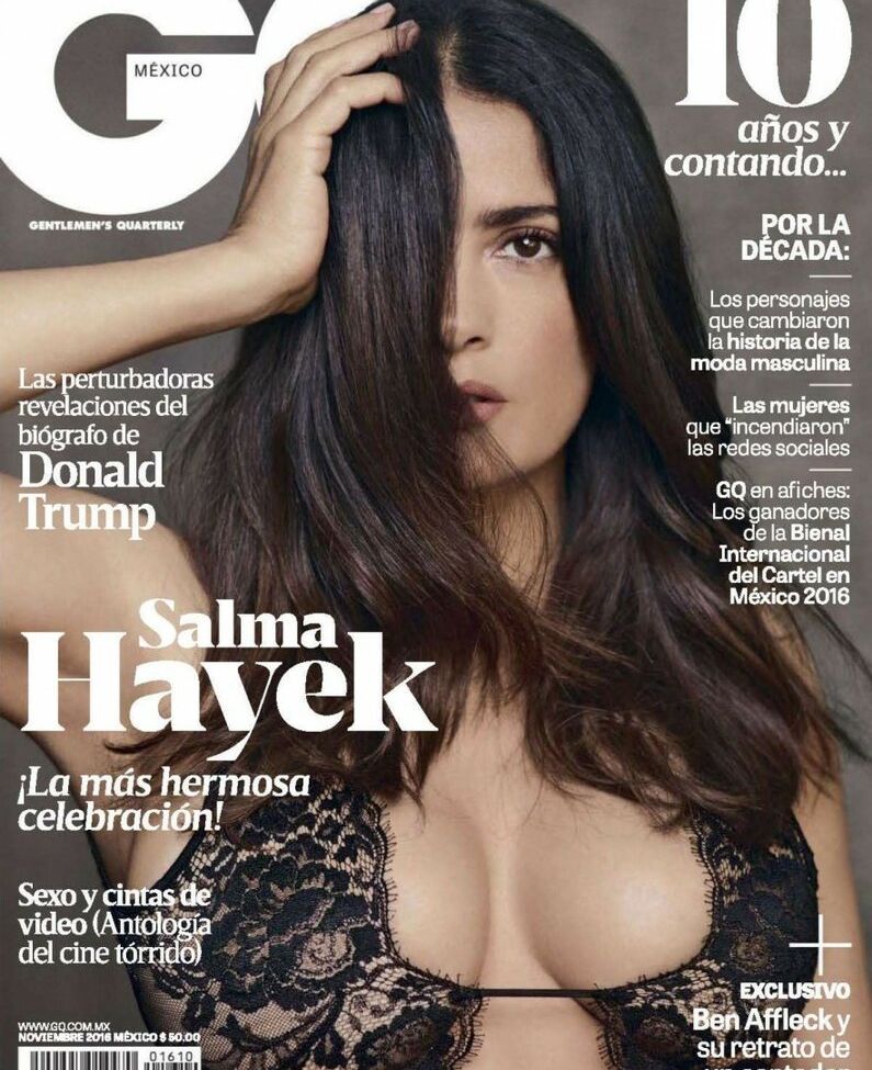 Salma Hayek nude #107800538