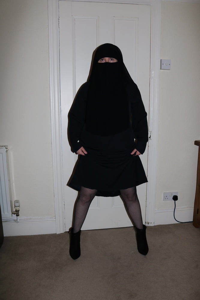 Burka Niqab Netzstrumpfhose
 #106605024