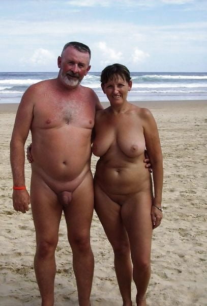NUDIST Older couple sexy hot #101988861