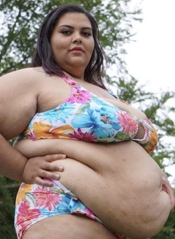 BBW Sexy Fat Belly Girls