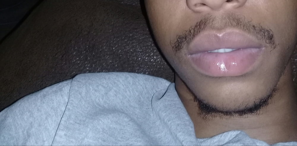 MY THICK JUICY LIPS WITH CUM