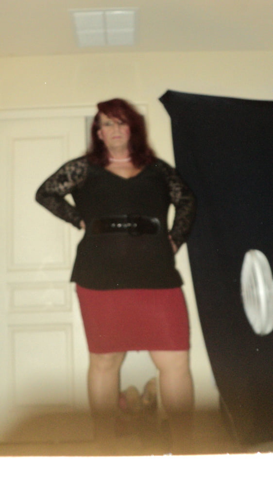 me in black 50s dress #107125374