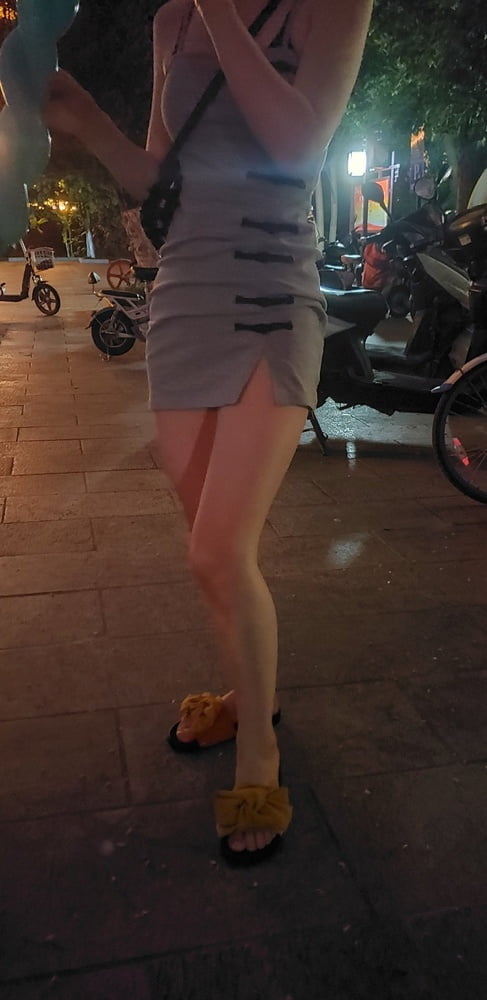 Chinese girl flashing in public #82052368