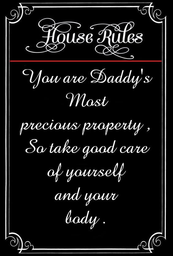 Daddy&#039;s House Rules #96948857