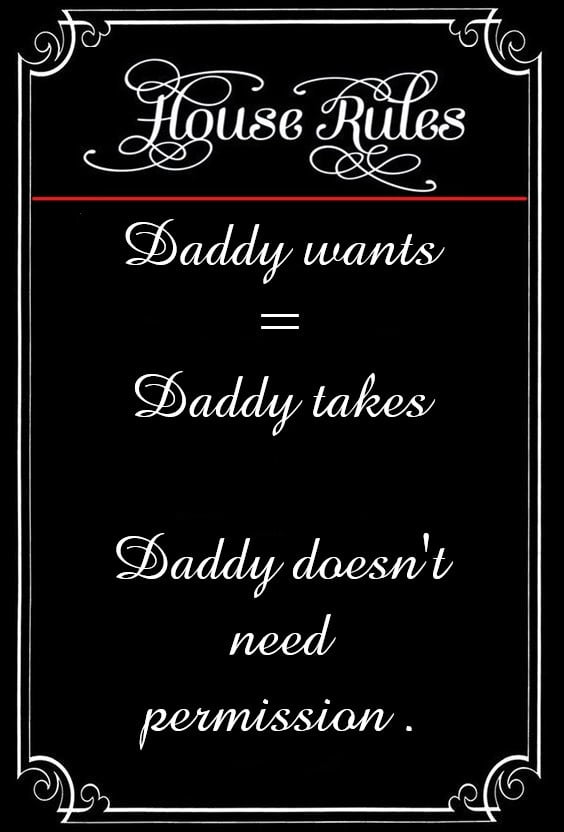 Daddy&#039;s House Rules #96948866