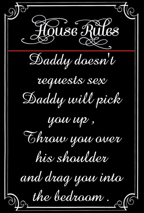 Daddy&#039;s House Rules #96948869