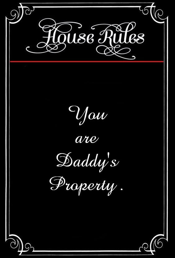 Daddys Hausregeln
 #96948871