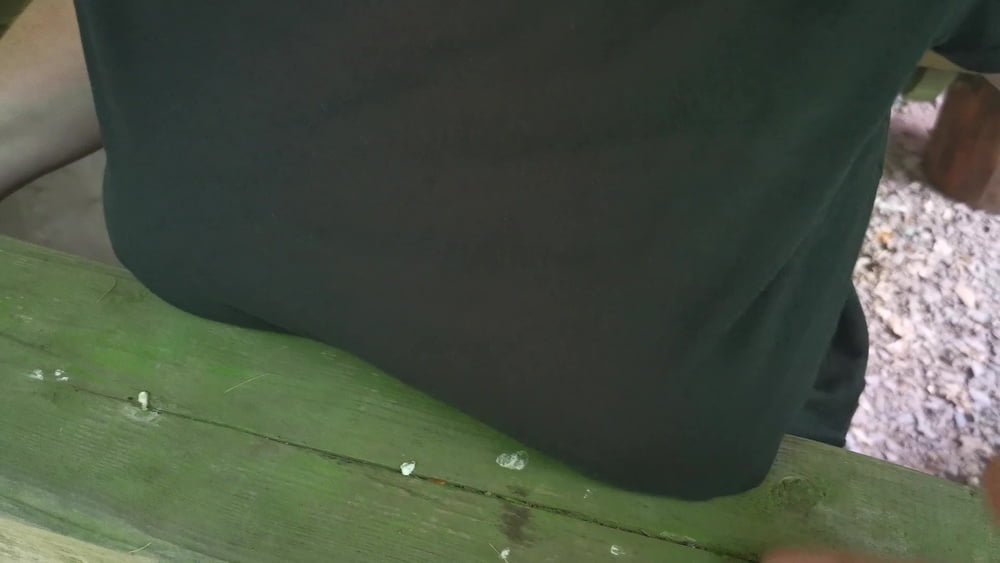 Slapping tits and ass in picnic hut #106728834