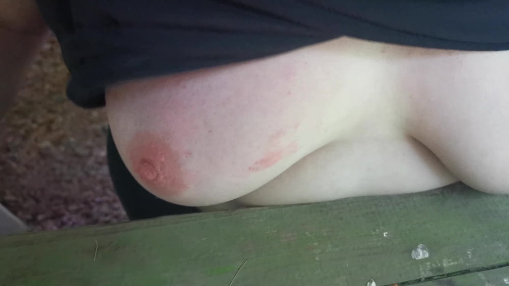 Slapping tits and ass in picnic hut #106728837