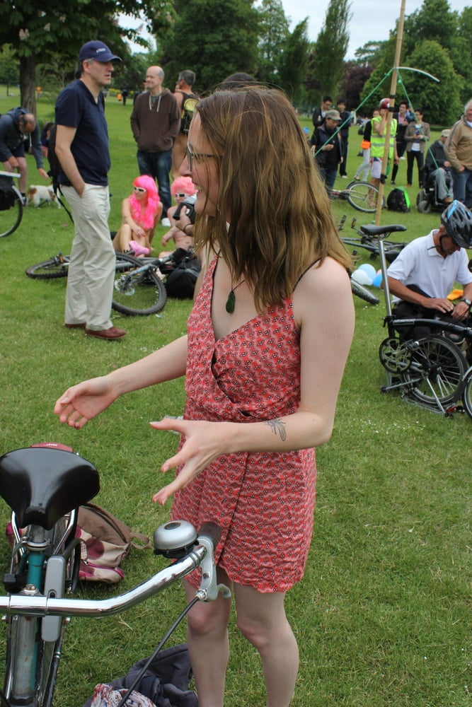 One lady's adventure brighton cycle day
 #92661465