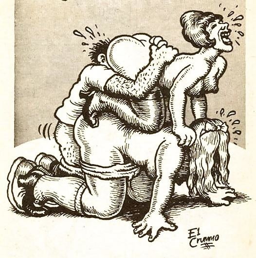 Parties de jambes en l'air en dessins...
 #102585324