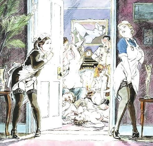 Parties de jambes en l'air en dessins...
 #102585369