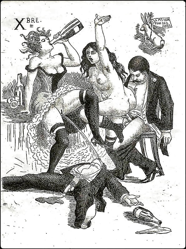 Parties de jambes en l'air en dessins...
 #102585467