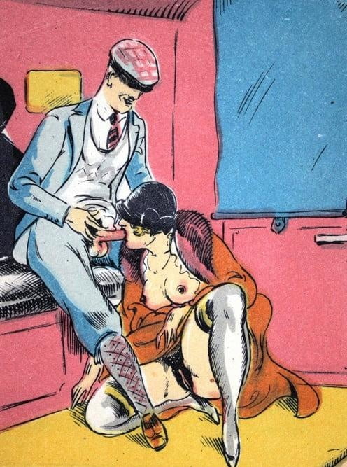 Parties de jambes en l'air en dessins...
 #102585565