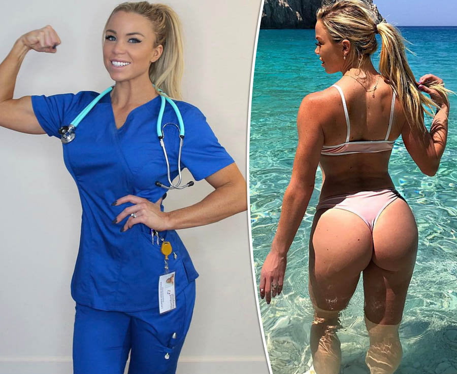 Enfermeras reales en el trabajo - selfies sexy
 #101955741