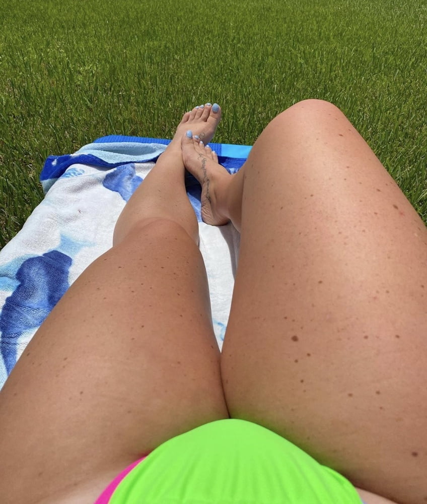 MY FLORIDA FOOT GODDESS WITH HER FRECKLES #88603913