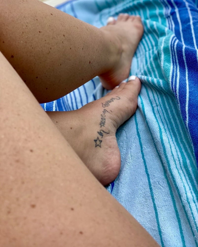 MY FLORIDA FOOT GODDESS WITH HER FRECKLES #88603967
