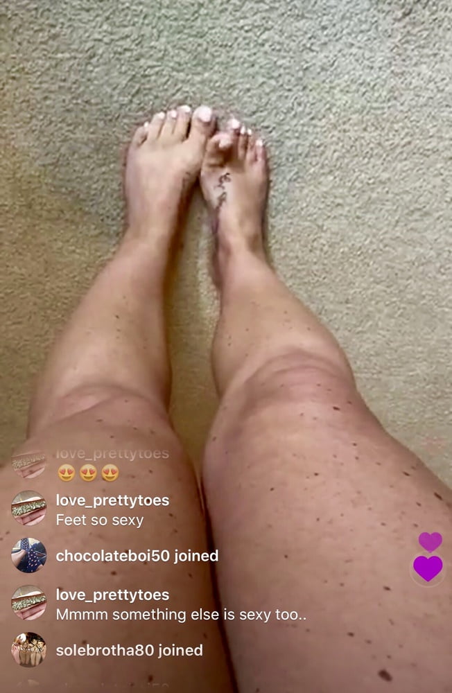 MY FLORIDA FOOT GODDESS WITH HER FRECKLES #88603978