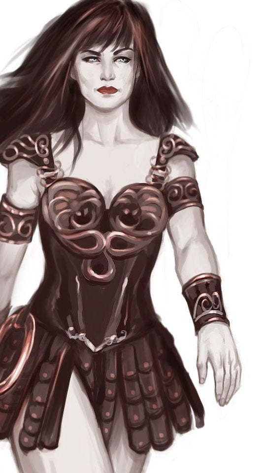 Erotische Fantasy-Kriegerinnen
 #88849711