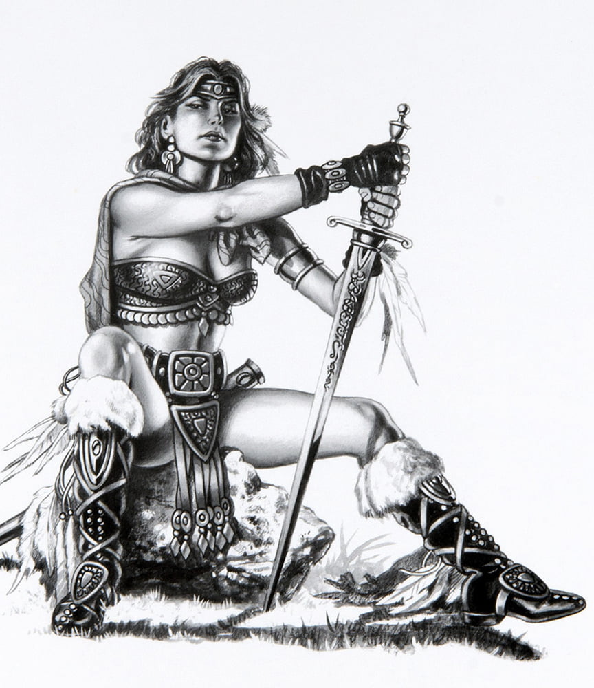 Erotische Fantasy-Kriegerinnen
 #88849857