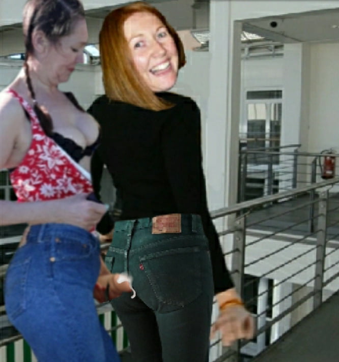 Fake pics if emma jane redhead in her sexy levi's
 #91431274