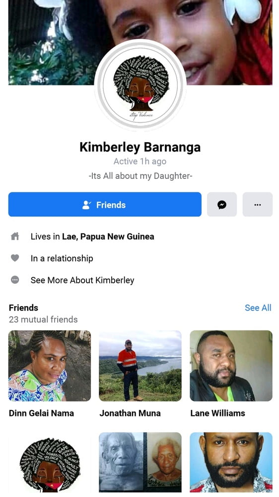 Kimberly barnanga
 #91827447