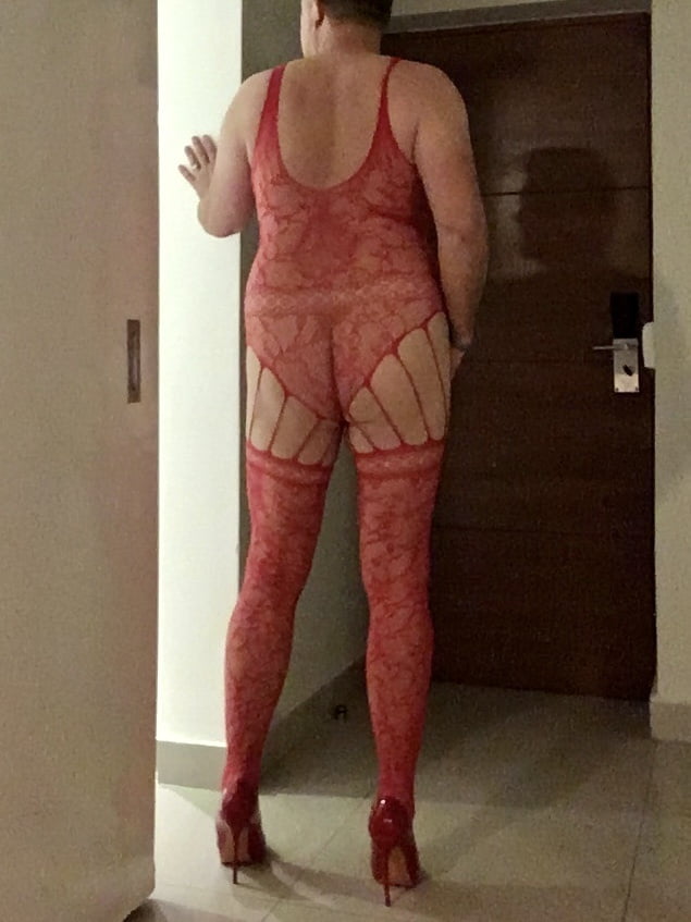 Red Bodystocking #107261071