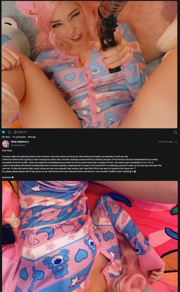 Belle Delphine desnuda #107560043