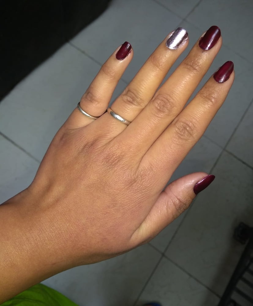 My wife's long nails
 #96180495