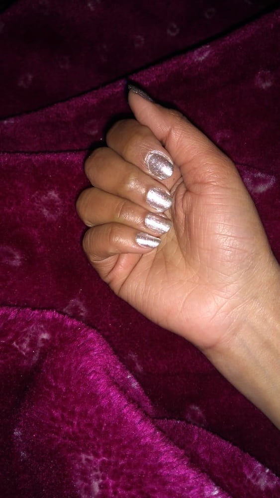 My wife's long nails
 #96180501