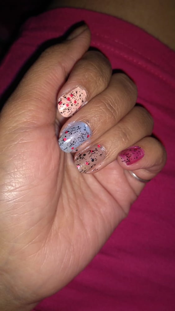 My wife's long nails
 #96180519