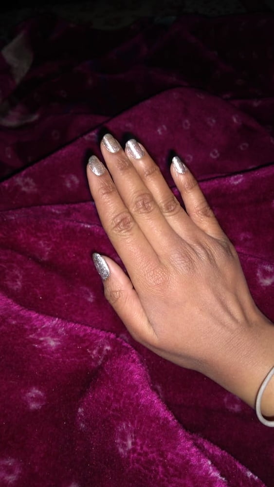 My wife's long nails
 #96180525