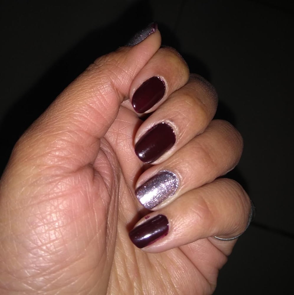 My wife's long nails
 #96180537