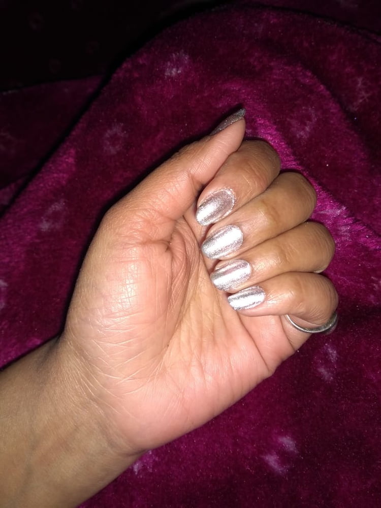 My wife's long nails
 #96180540