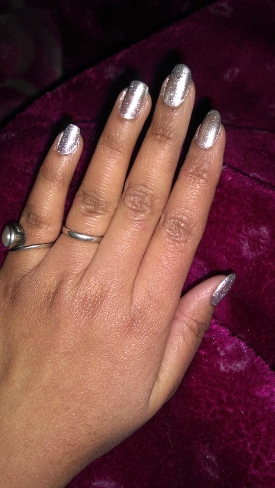My wife's long nails
 #96180554