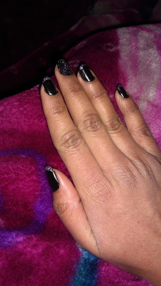 My wife's long nails
 #96180575