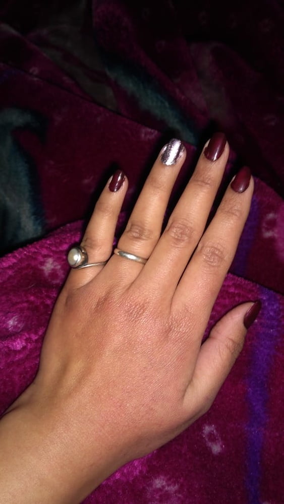 My wife's long nails
 #96180578