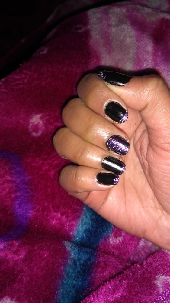 My wife's long nails
 #96180607
