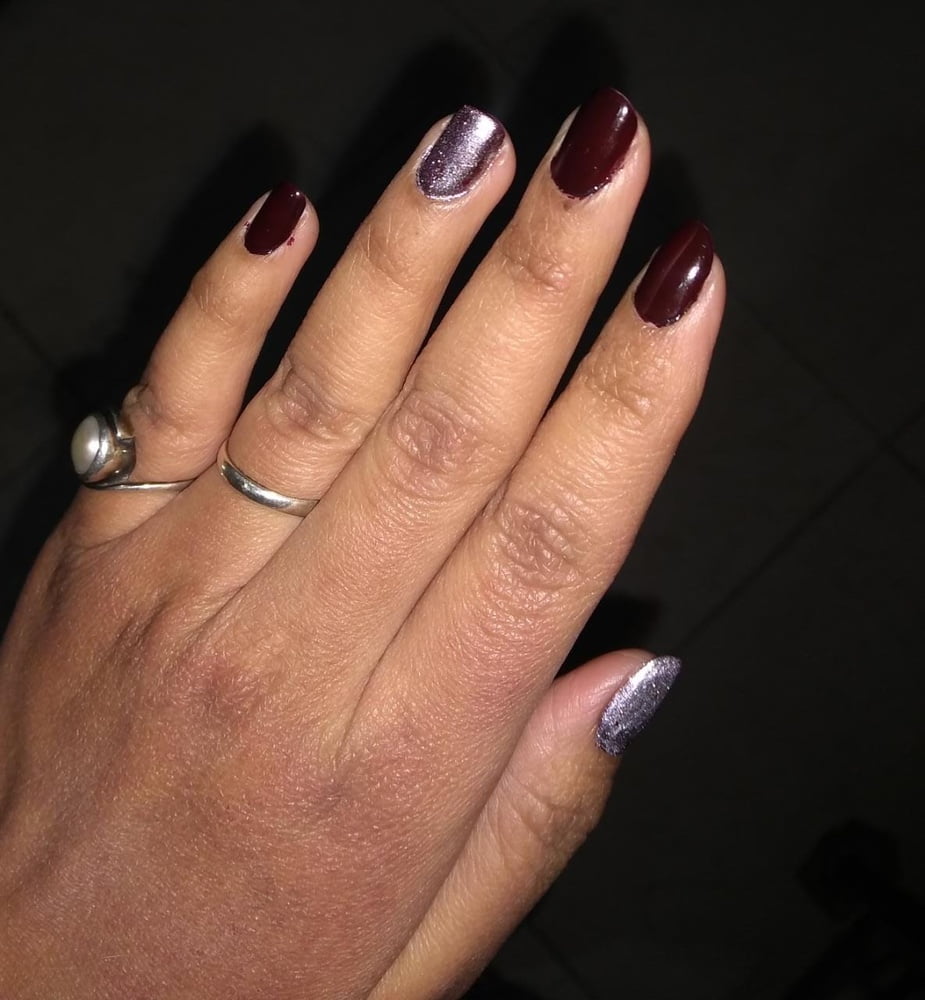 My wife's long nails
 #96180618