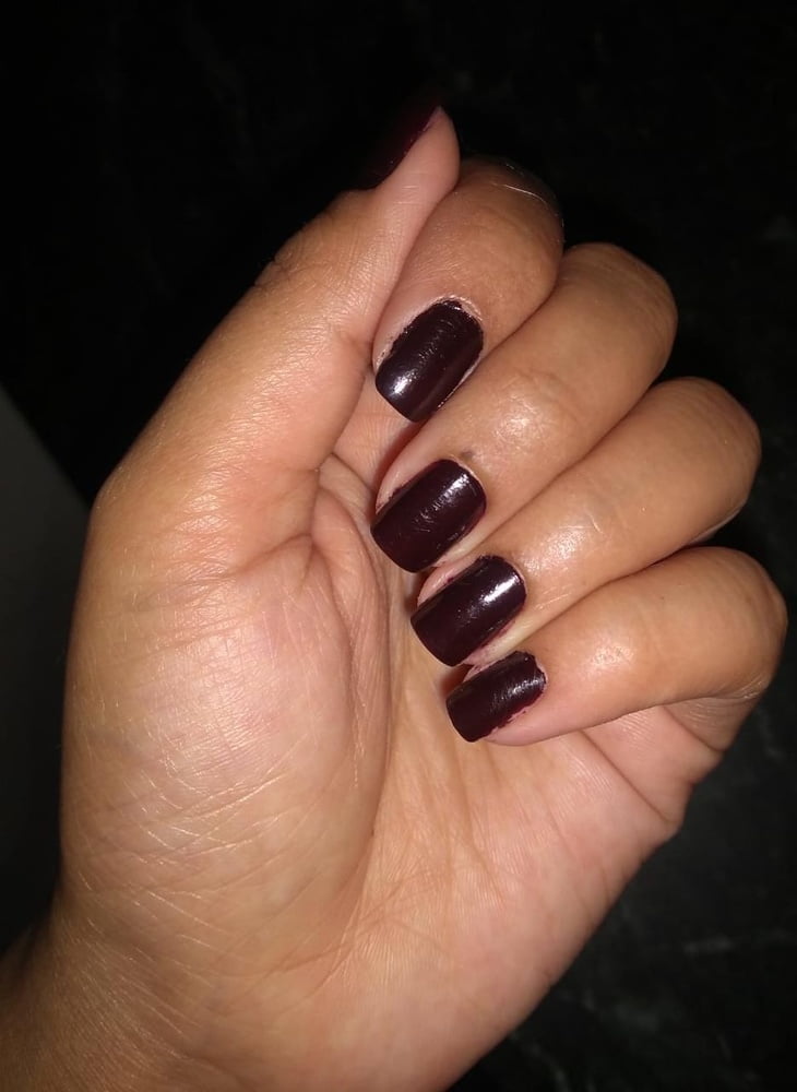 My wife's long nails
 #96180627