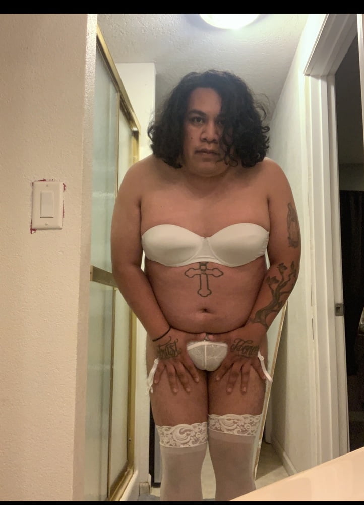 Panty wearing sissy faggot #106867006